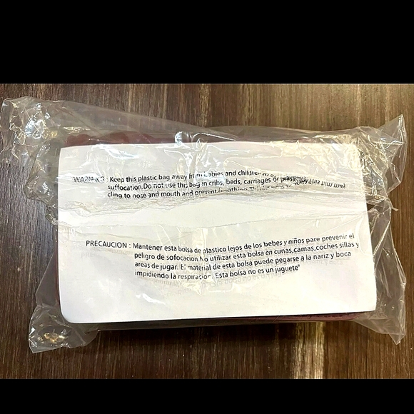 Badgley Mischka red wine pleated Crossbody purse NWT - Picture 11 of 13